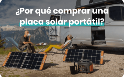 Placas solares portátiles: qué son y cómo funcionan
